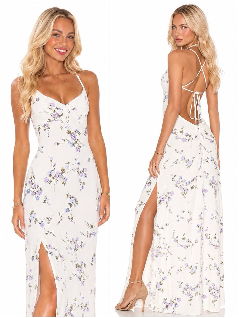 Flynn Skye X Free People Saturdaze Dress in Lavender Skye Rare Gem 💎